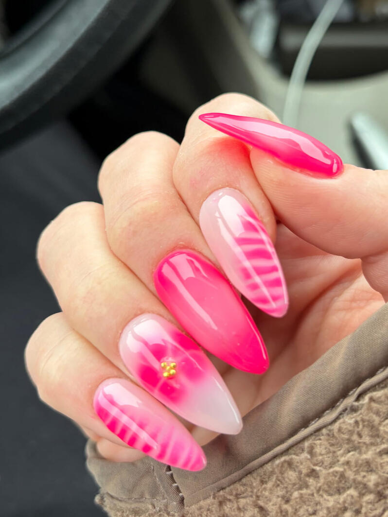 The passion of pink. The passion of pink.